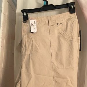 Avenue Size 24 Tan Crop Pants